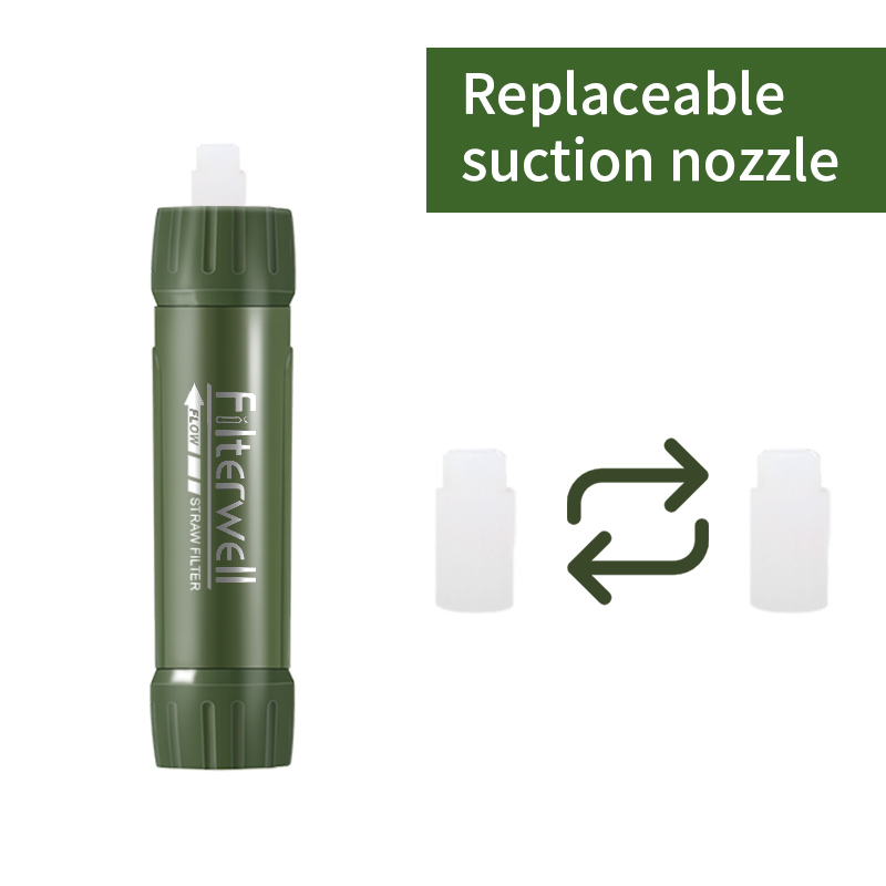 Filterwell Green Mini Viagem F - Water Purification Straw avaliação e preço