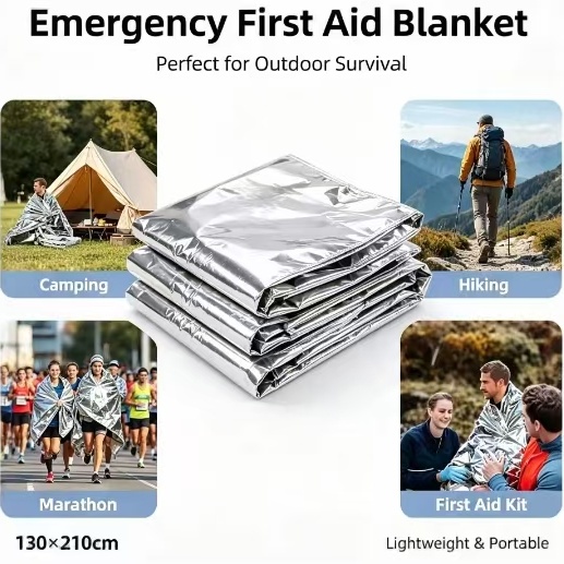 Manta térmica de emergência My - Emergency Mylar Tent avaliação e preço